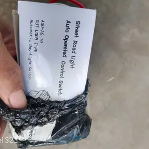 Sensor Cahaya Lampu LED (AS-10) Water Proof Photo Cell Sensor Cahaya Saklar Otomatis