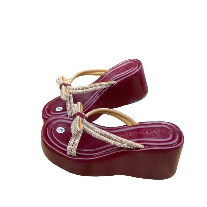 Dép Bánh Mì 7 Phân Xuồn Bọc Quai Xoàn Nơ Siêu Xinh Mẫu Mới Chất Liệu êm Chân Kích Thước Chuẩn Size Phù Hợp Nhiều Phong Cách Thời Trang