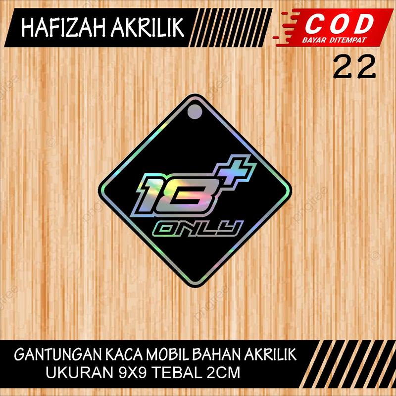 (COD)GANTUNGAN KACA MOBIL (AKRILIK) GANTUNGAN KACA TRUK VARIASI GANTUNGAN KACA MOBIL HOLOGRAM VARIASI BEBAS CUSTOM KODE 47 1