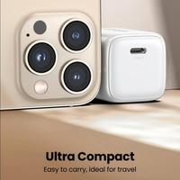 Gambar UGREEN Charger iPhone 11 12 13 14 15 16 17 Pro Max PD Type C Fast Charging 20w-30w - 1Set GaN N 30W White dari Starcomp Solo Kab. Banyumas 3 Tokopedia