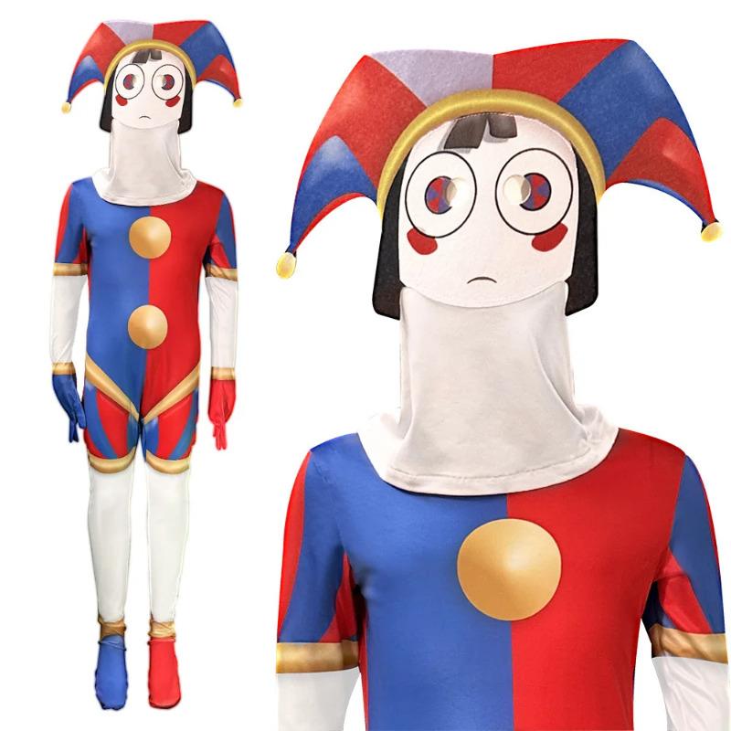The Amazing Digital Circus Cosplay Costume Pomni Cartoon Bodysuit the-amazing-digital-circus-cosplay-costume-pomni-cartoon-bodysuit