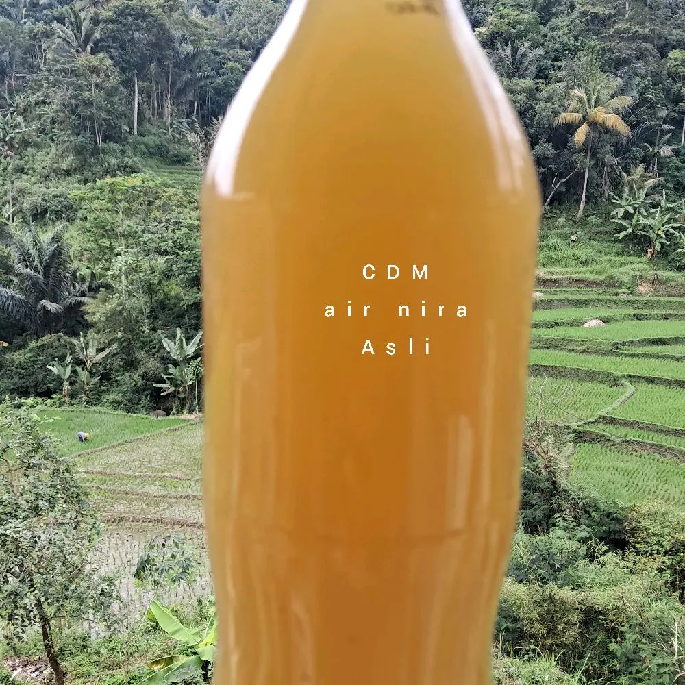 jual air nira asli 100% tampacampuran 1 liter