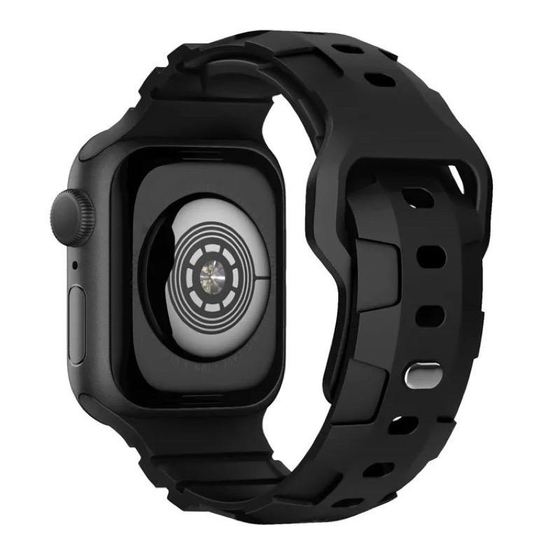Premium Rugged Comfortable Silicone Straps Bands For Apple Watch Series 8 7 6 SE 5 4 (38 40 41 42 44 45 49mm) 2