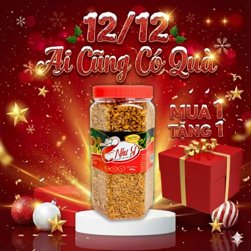 MUỐI TÔM NHƯ Ý - LOẠI HẠT VỪA - TRỌNG LƯỢNG 400G Gia Vị