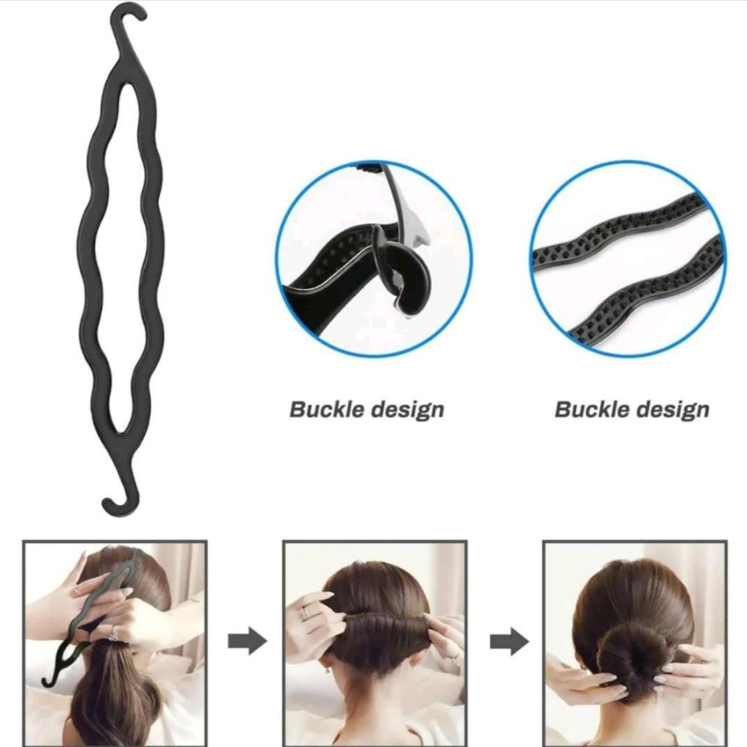 MAIMAI 6pcs SET Alat Kepang Sanggul Rias Penata Rambut / Alat Keriting Hair Styling Tools