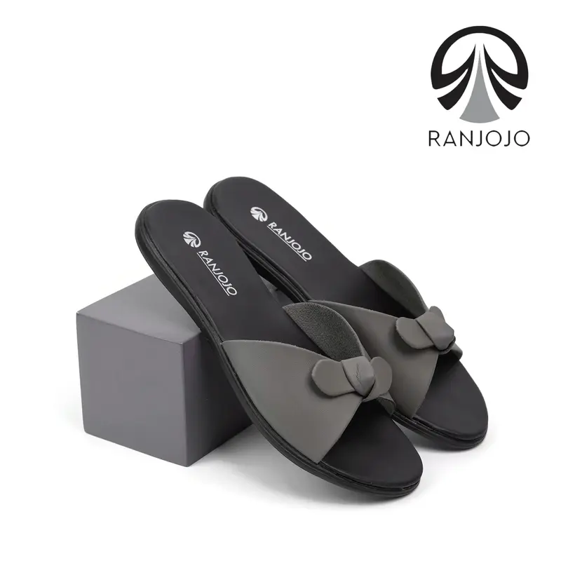 Sandal Cewek RJ.13 Teplek Pita Karet Slop 3