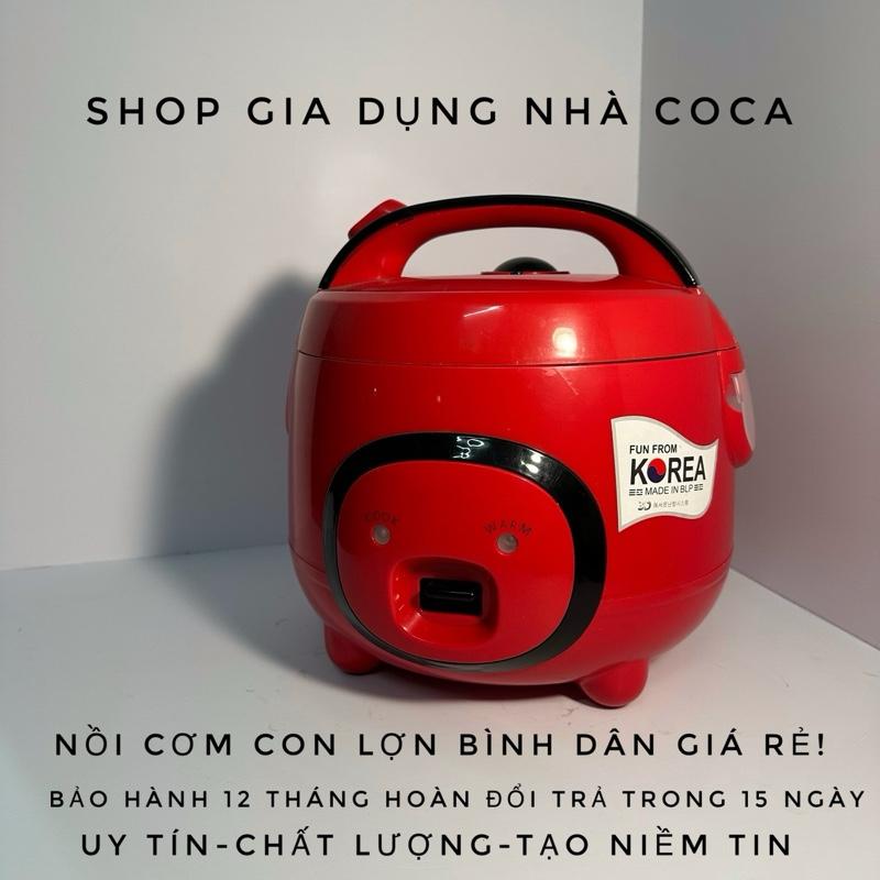 Nồi cơm con lợn đủ dung tích ( 1L ,1L2, 1L8, 2L2 ) STYLE HÀN XEENG Nấu  Cooker Nấu Ăn điện cơm nồi nồi  cơm mini  rice