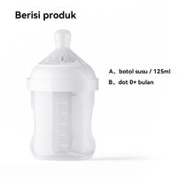 Gambar FUTUREMED Bayi Botol Susu 125ml 150ml 330ml dengan pegangan/Cocok untuk bayi berusia 0-6 bulan+ BPA FREE - 125ml dari FUTUREMED BAYI Kota Administrasi Jakarta Barat 3 Tokopedia