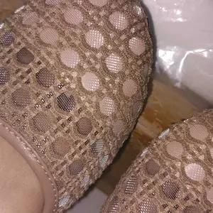 Sepatu Flat Wanita Motif Terbaru / Flatshoes Wanita 2025 Renda / Sandal Wanita Kekinian (COD)