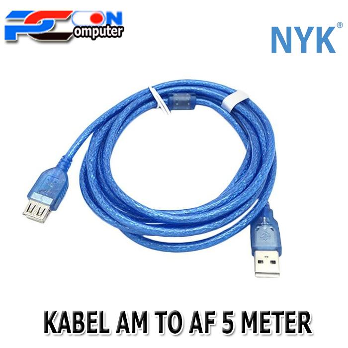 Gambar KABEL USB EXTENSION PANJANG 1.5M/3M/5M/10M AM TO AF dari PC ON COMPUTER Kota Bekasi Tokopedia
