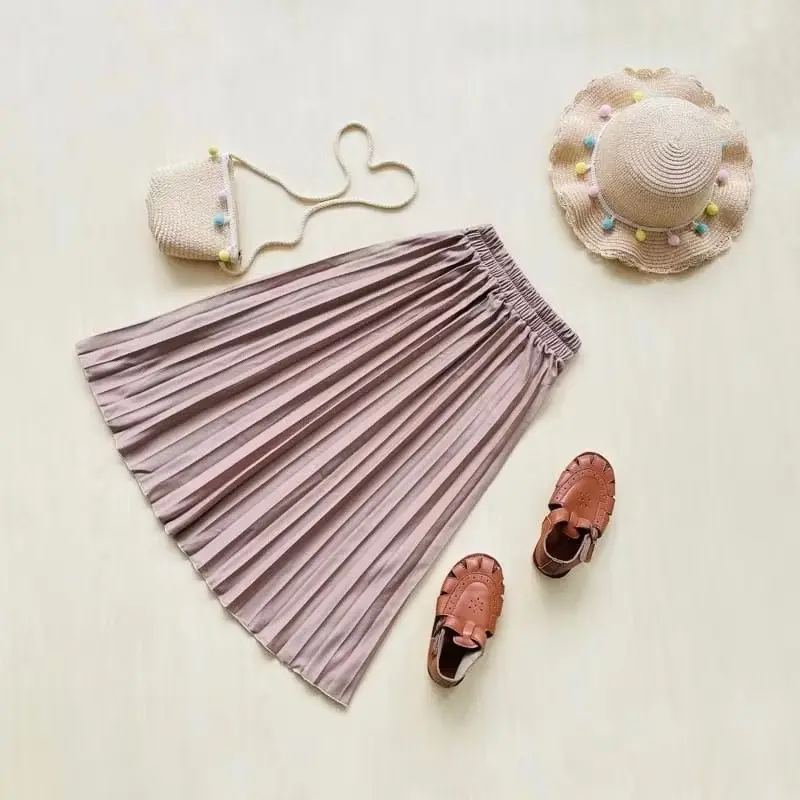 Rok Plisket Anak Usia 4-14 Tahun - Fashion Anak Terbaru Cantik