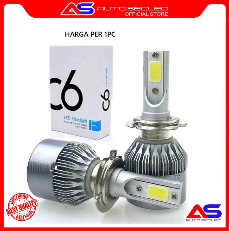 ORIGINALL LAMPU LED C6 MOBIL H4 H11 HEADLIGHT 36 WATT SUPERBRIGHT LAMPU UTAMA MOBIL | FOGLAMP MOBIL 2