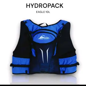 Nutha Hydropack Nutha Seri Eagle  10L Tas Hiking Lari Sepeda Outdoor dengan 2 Selang Utama & Tempat Waterblader 250 Gram