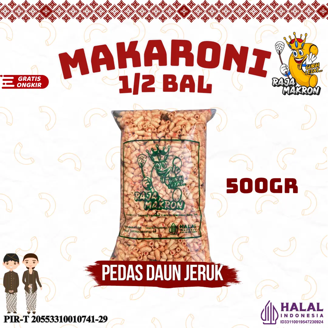500gr PEDAS DAUN JERUK
