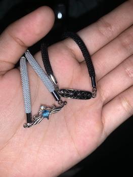Product Review of gelang couple-Princess and Prince Gelang Pasangan Princess and Prince Bracelets couple Original Arctic Deer from S**t 1