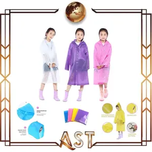 Jas Hujan Anak Eva Bahan Tebal Raincoat kids Korea TK SD SMP