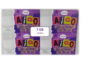 ORIGINAL - VOUCHER AXIS 7 GB 28 HARI