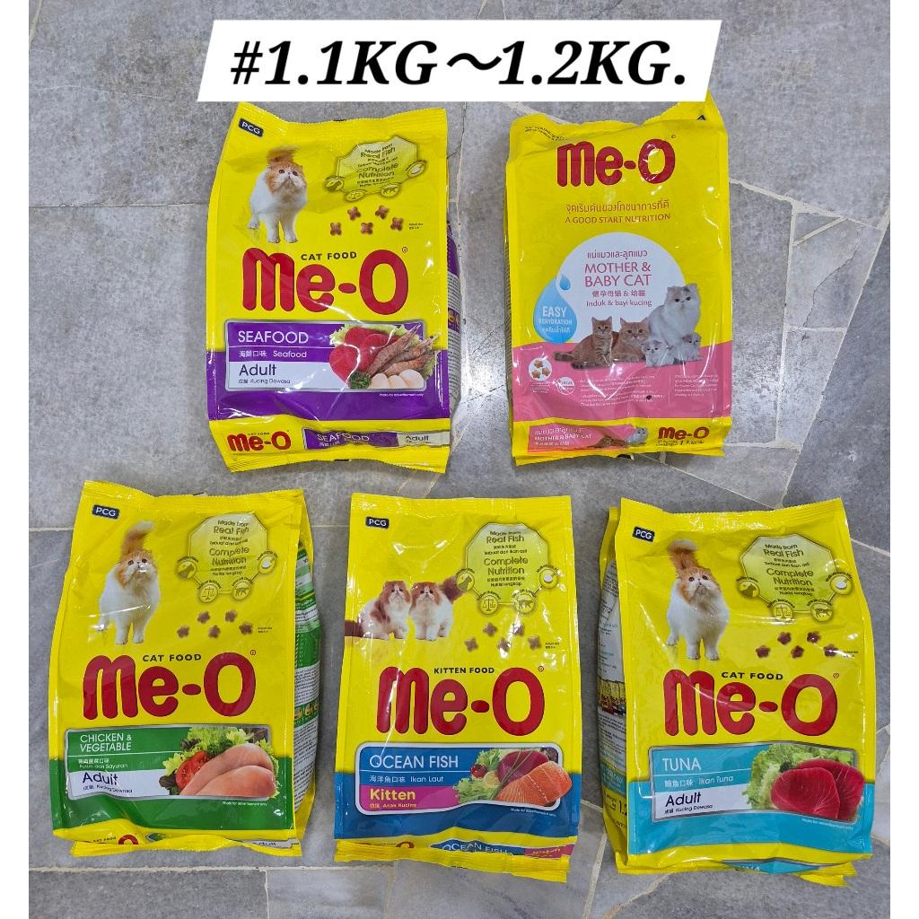 Mother Baby Me-O Cat Food 1.2kg Adult Kitten Makanan Kucing Anak Dewasa