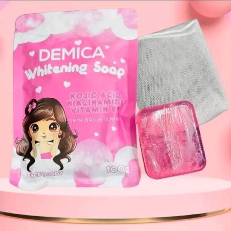 DEMICA WHITENING SOAP FACE & BODY