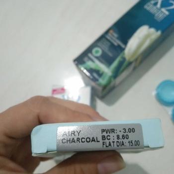 Product Review of SOFTLENS EL COCO AIRY CHARCOAL/NUDE/OLIVE 15 MM ( NORMAL ) Eye Soflens from k** 1