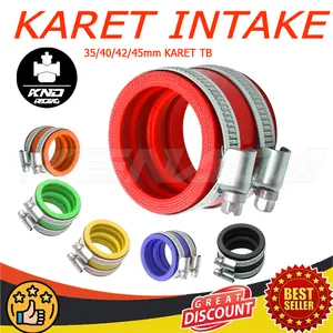 KARET TB THROTTLE BODY 35/40/42/45mm INTAKE MANIFOLD MANIPUL PE PWK PWL PWM TM 24 26 28 30 31 32 33 34 35 36 38 40 42  Karet Manipol Intek Intex PE PWK PWL PWM