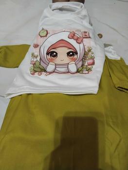 Product Review of Setelan Rok Dan Baju Anak Perempuan Bahan Cringcel Buat Usia 3-12 Tahun from A**a 0