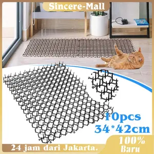 10Pcs 34*42cm Matras Pengusir Kucing Anjing / Matras Pengusir Kucing / Alat Pengusir Kucing