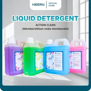 Deterjen Cair Liquid NEERU - 1 Liter / liquid deterjen sabun detergen laundry