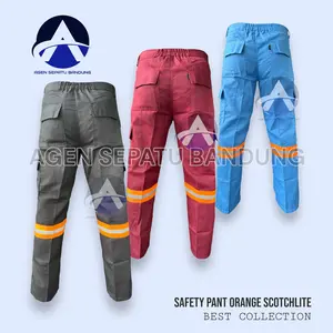 celana kerja safety scotlight werpak celana katelpak lis polet Orange