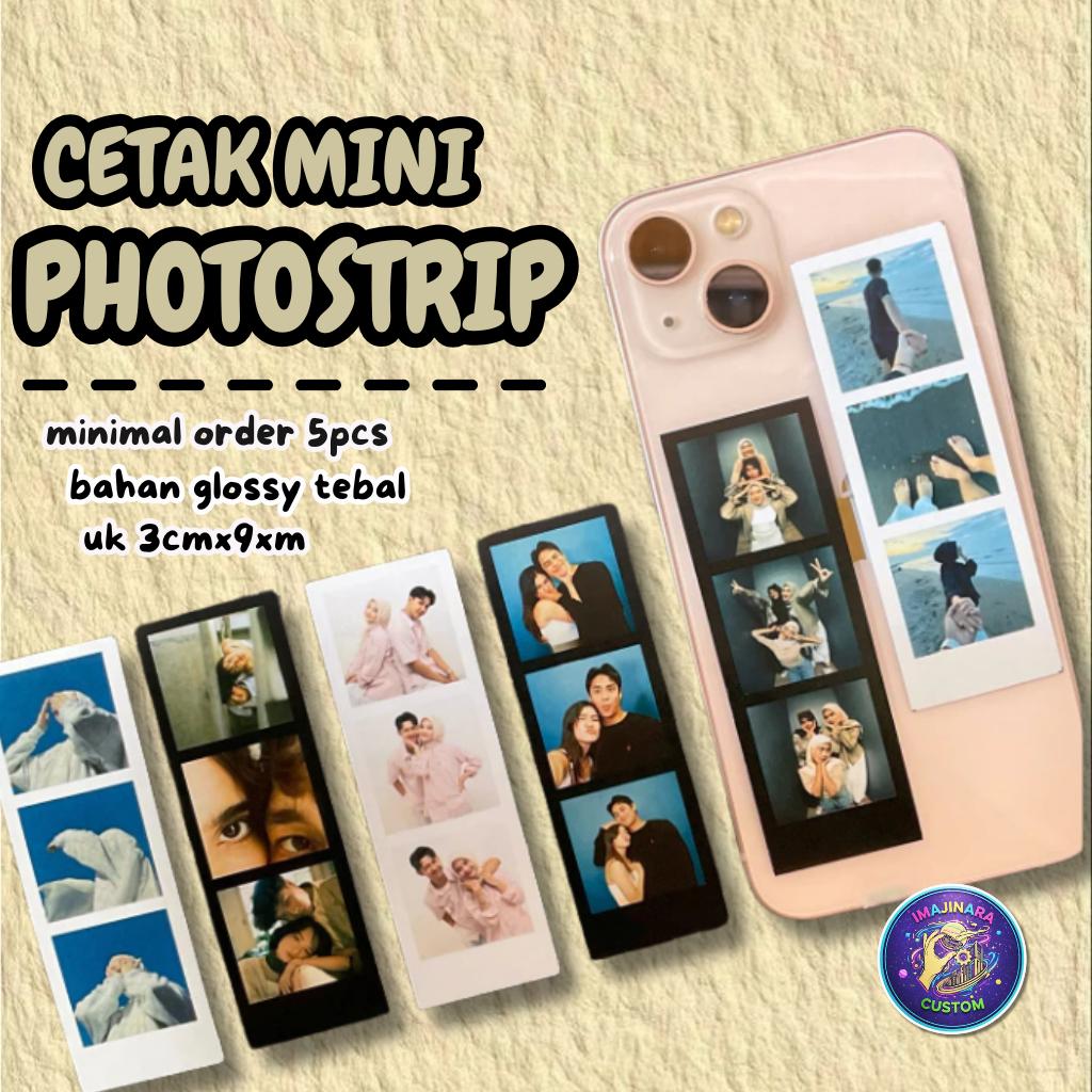 Mini Photostrip Custom ~ Photostrip ~ Cetak Foto Strip ~ Photobox Photobooth Mini ~