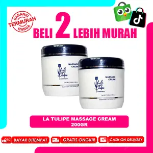 1Pc La Tulipe Massage Cream 45Gr Dan 200Gr