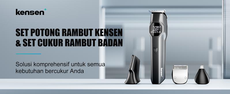 Product Introduction of Kensen Hair Clipper  Epilator Pencabut Bulu Alat Cukur Kumis Dan Jenggot Clipper all in one Alat Cukur Rambut 0