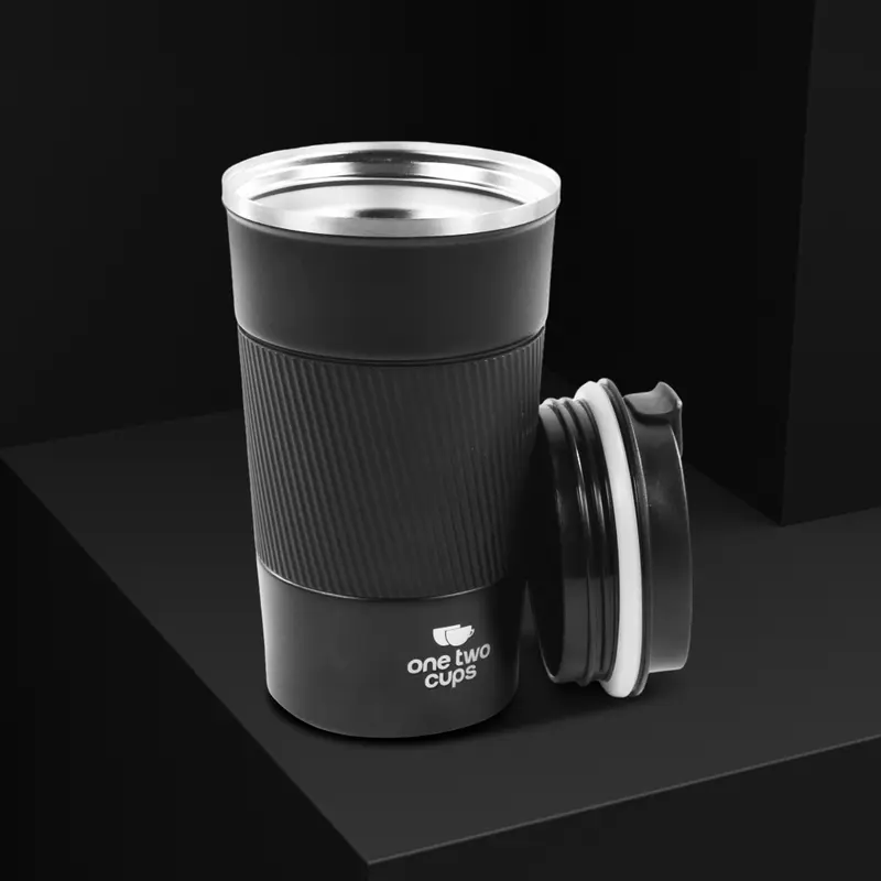 One Two Cups Botol Minum Tumbler Air Panas Dingin Anti Slip Stainless - IT-51 Bottles Water Plastik 7