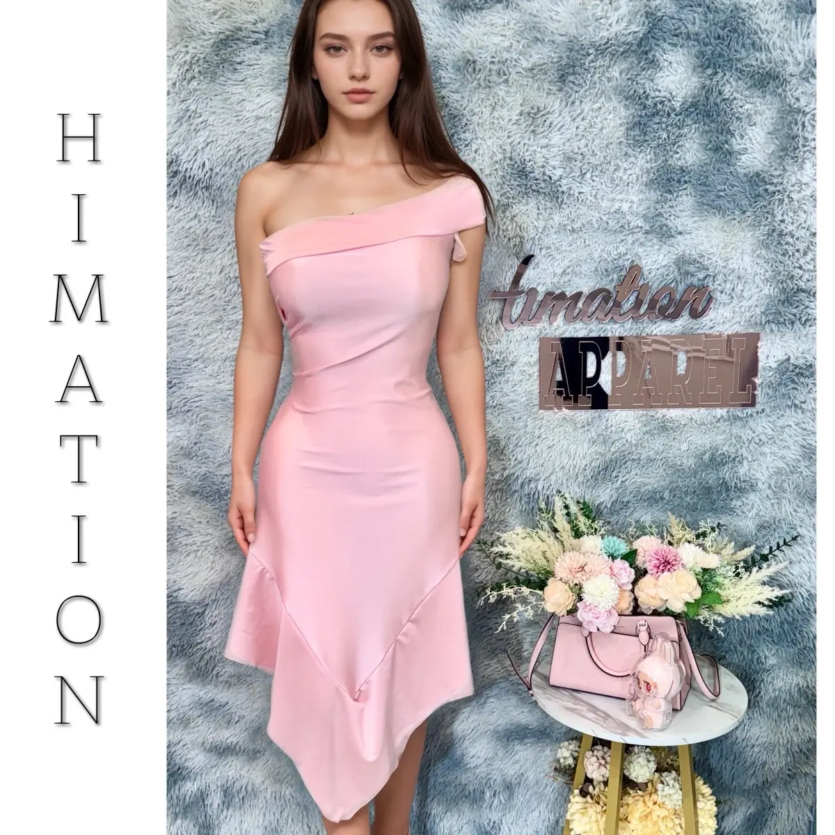 Himation Apparel One shoulder solid color ruffled hem formal sexy dress bridesmaids entourage evening dress(THEL) - TikTok Shop Philippines Himation Apparel One shoulder solid color ruffled hem formal sexy dress bridesmaids entourage evening dress(THEL) - TikTok Shop Philippines