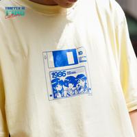 Gambar DISKETTE YELLOW OVERSIZE TEES CLUB of 1986 / Kaos Retro Vintage Trapped in 1986 Culture 24s - M dari Club of 1986 Kota Bandung 3 Tokopedia