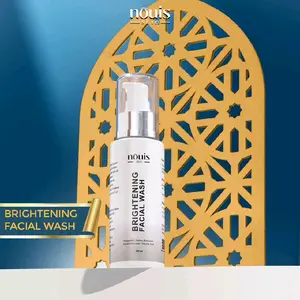 Nouis Skin Brightening Facial Wash 100ml Sabun Pembersih Wajah Mencerahkan Melembapkan Dengan Licorice Vit C & Aloe Vera