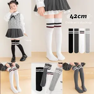 Feelme KK-030 Kaos Kaki Selutut Overknee Anak 3-12t Kaos Kaki Anak Sekolah Kaos Kaki Garis Stripe