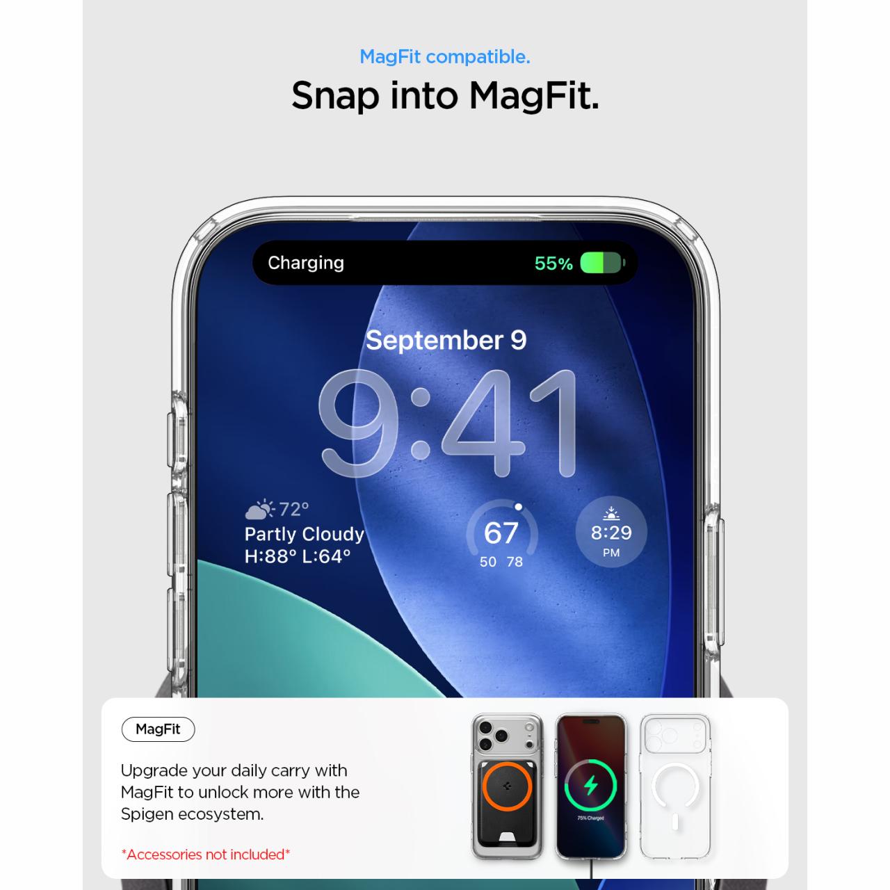 Case for iPhone 17 Series Air Pro Max Spigen Ultra Hybrid MagFit Magsafe Clear Matte Slim Anti Crack Shock Casing