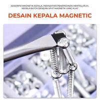 Gambar CUTA Obeng Ketok Set 8Pcs Magnet Go Thru Punch Screwdriver Ketuk Plus Minus Phillips CR-V - 6x150mm 2Pcs dari CUTA ID Kota Administrasi Jakarta Barat 4 Tokopedia