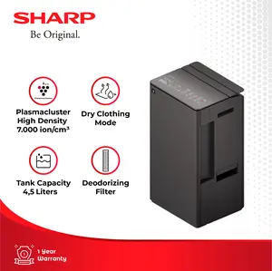 Dehumidifier SHARP DW-T30FY-H/W 77m | 2in1 – Udara Bersih, Ruangan Kering! Air
