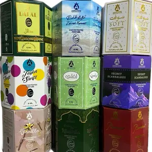 (COD) 1 box Isi 6 Botol Bisa Campur Parfum Roll on 6ml Non Alkohol Minyak Wangi Oles  Tahan Lama Uniseks perfume pria wanita