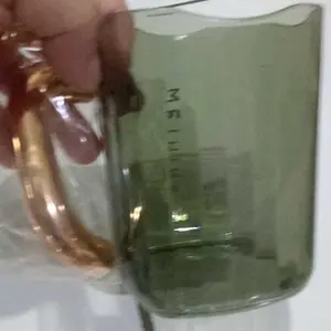 Gelas Minimalis Gelas Tempat Sikat Gigi / Gelas Kumur Aestethic Gelas Air Minum Kristal Transparan W4058