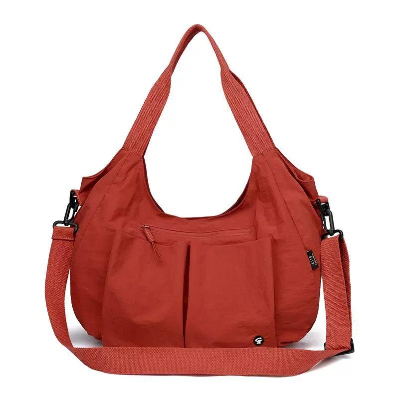 Renata Nylon Multi Pocket Shoulder Bag Tas Nilon Tas Wanita Tas Tote Bag Tas Selempang Tas Harian