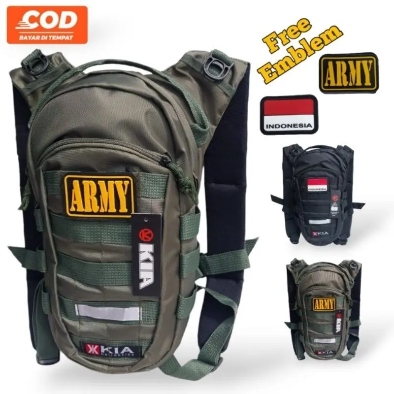 Tas Trail Adventure Tas Ransel Sepeda Army Trail Cross Adventure Trabas Gestrack Tactical Semi Carrier Gunung Hiking Adventure Tas Ransel Gunung Pria Tas Ransel Pria Outdoor Multifungsi Terbaru terlaris