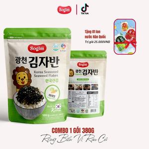 [Có Quà] Rong biển Sogim Hàn Quốc - Vị Rau Củ gói 380G trộn cơm, rắc cơm, ăn vặt food - Snack Ăn Vặt