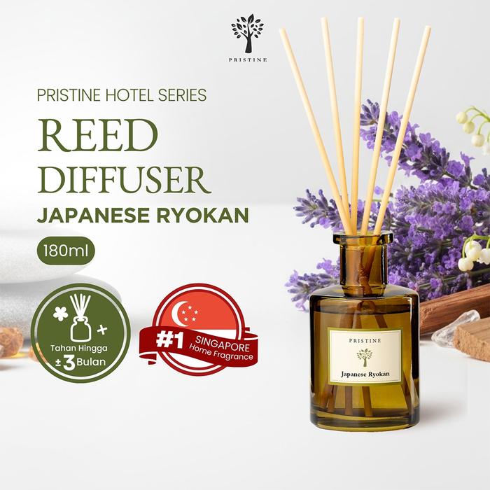 Promo Pristine Japanese Ryokan Reed Diffuser 180ml - Hotel Series ...