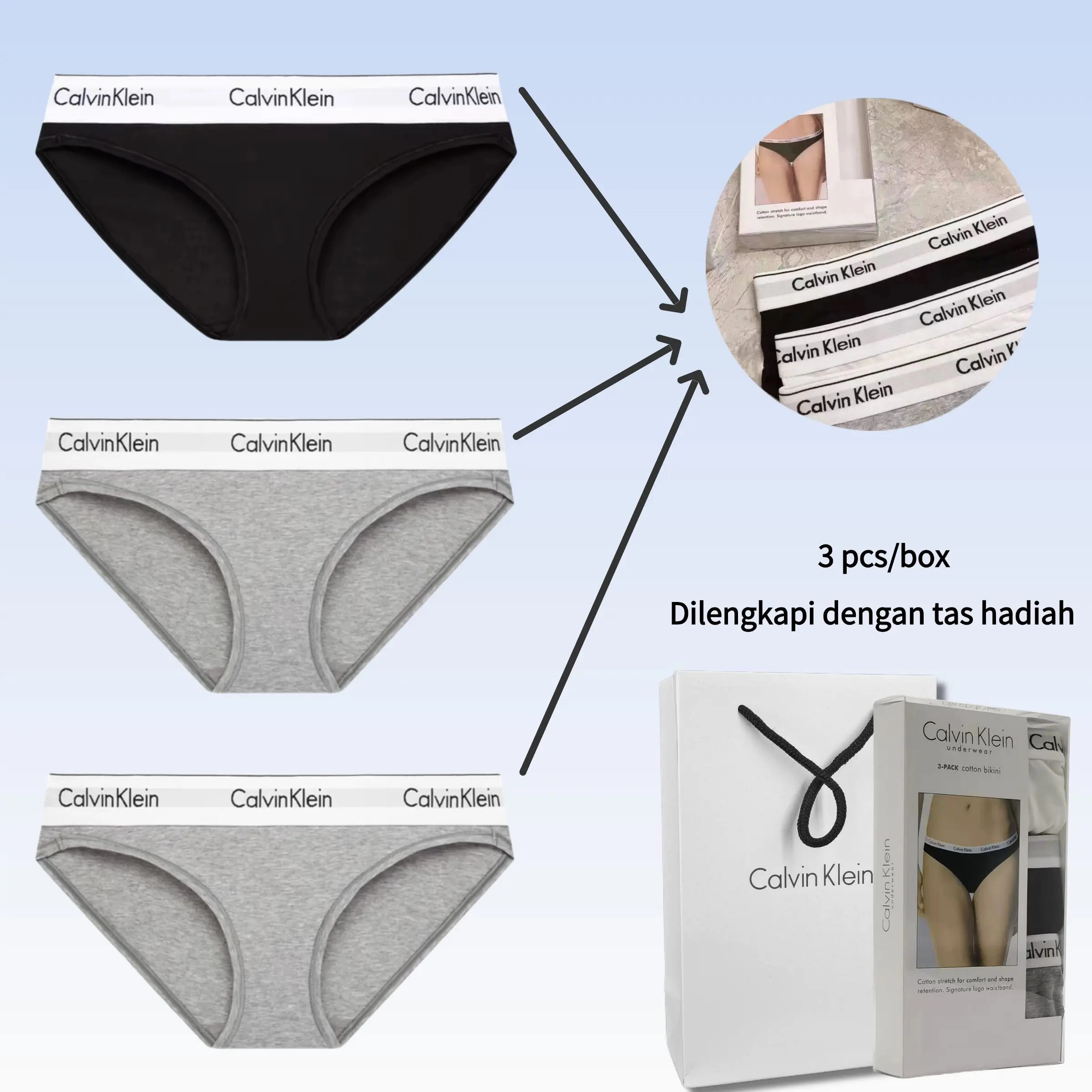 Hitam + Abu-abu + Abu-abu