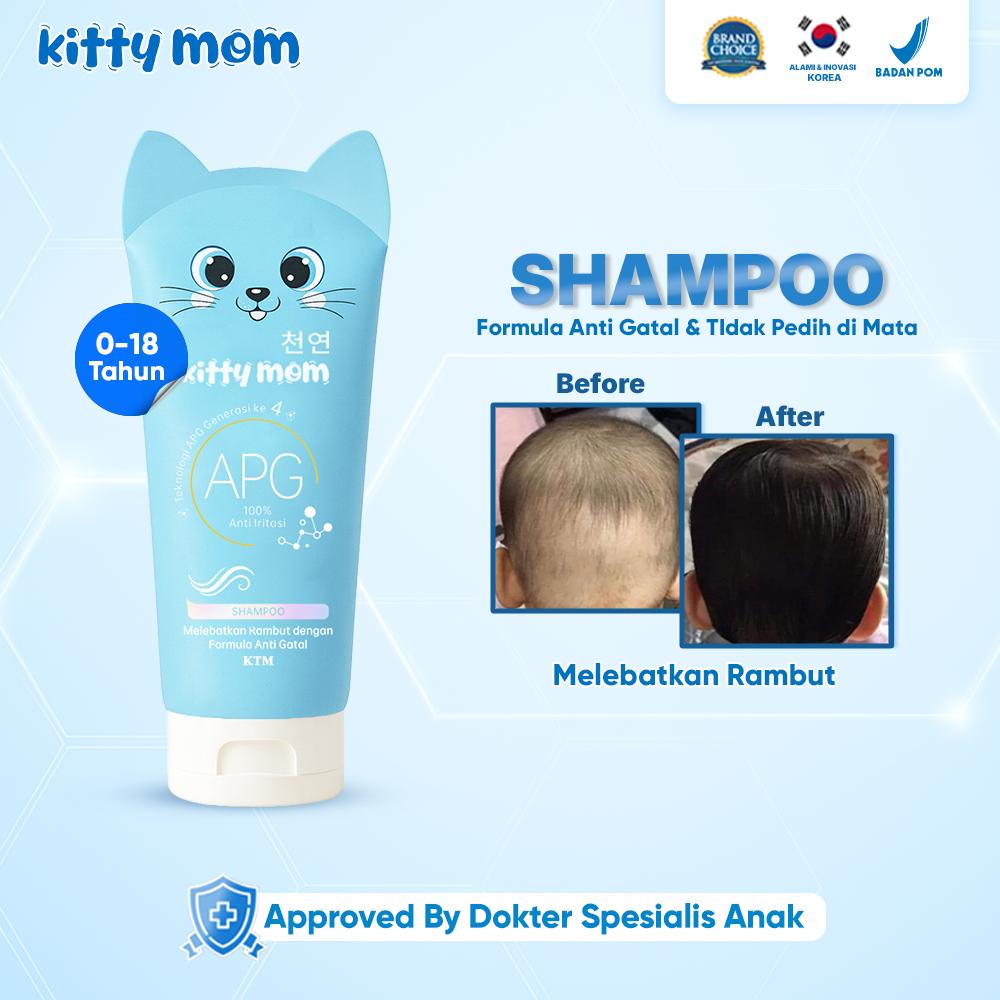Kitty Mom Shampoo Anak Non SLS APG Formula Anti Gatal Tidak Pedih di Mata Melebatkan Rambut Bayi 0-18 Tahun Perawatan Rambut Lebat Kids Shampo Baby Hair Care Skincare Kitty Mom Shampoo Anak Non SLS APG Formula Anti Gatal Tidak Pedih di Mata Melebatkan Rambut Bayi 0-18 Tahun Perawatan Rambut Lebat Kids Shampo Baby Hair Care Skincare