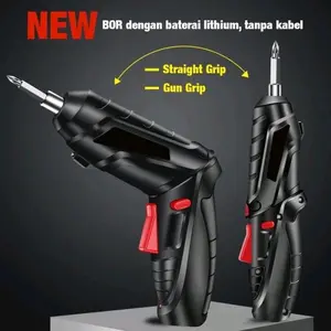 Mesin Bor Obeng 30in1 Cordless Impact Drill Mini Portable Tool Box