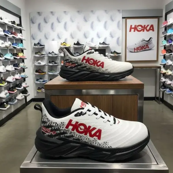 Putih Hitam Logo Merah